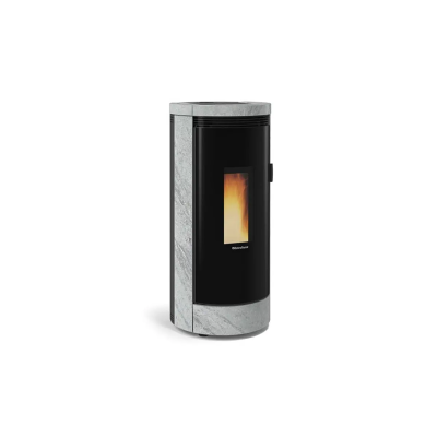 Stufa a pellet ermetica ventilata DEBBY pietra naturale LA Nordica Extraflame