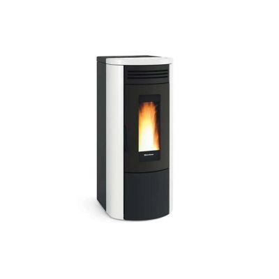 Termostufa a pellet ermetica ventilata COSTANZA IDRO bordeaux,bianco La Nordica Extraflame
