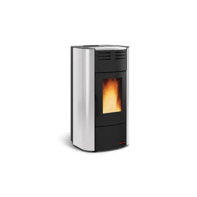 Termostufa a pellet ventilata RAFFAELLA IDRO H15 bianco,bordeaux,grigio luce La Nordica Extraflame