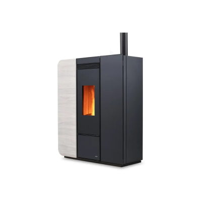 Termostufa a pellet LIGHT H17 wood noce,wood bianco,wood nero Nobis