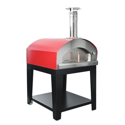 PiùTrecento FORNO A GAS COTTURA INDIRETTA ROSSO FUOCO