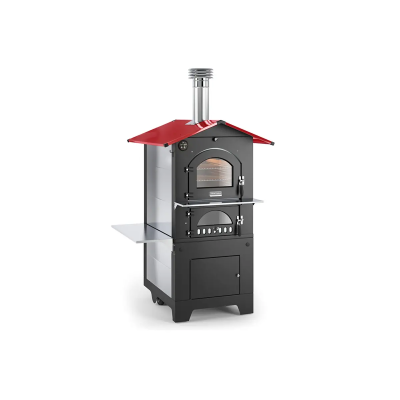 Forno a legna ROSSO 80*54 - Fontana Forni