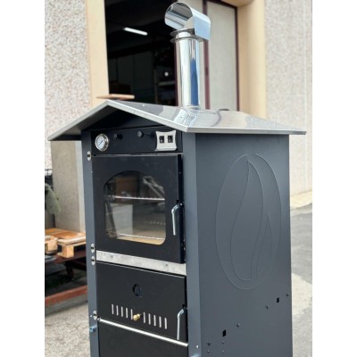 FORNO A LEGNA SCOTTA 50x52 TRANQUILLI FORNI FORNO COTTURA INDIRETTA