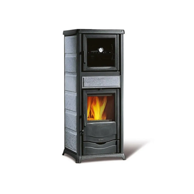 Stufa a legna con forno ROSSELLA PLUS FORNO.165 PETRA LaNordica Extraflame