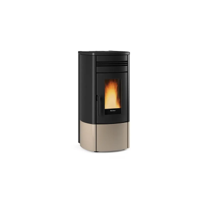 Stufa a pellet ermetica con doppia canalizzazione NORIS PLUS LUX EVO La Nordica Extraflame