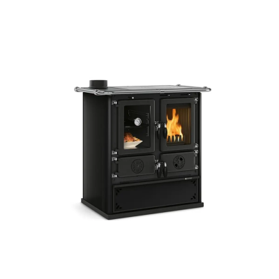 Stufa a legna ROSETTA SINISTRA VST STEEL La Nordica Extraflame