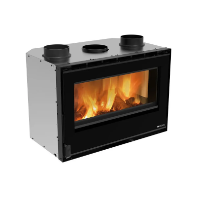 Inserto a legna INSERTO 80 CRYSTAL EVO ventilato La Nordica Extraflame