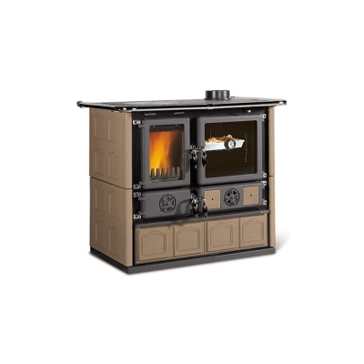 Stufa a legna ROSA VST MAIOLICA/PN TORTORA LA NORDICA EXTRAFLAME