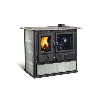 Stufa a legna ROSA VST MAIOLICA/PN PIETRA NATURALE LA NORDICA EXTRAFLAME