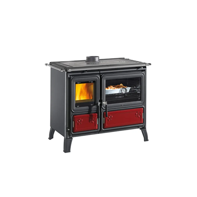 Cucina a legna MILLY senza scaldavivande La Nordica Extraflame