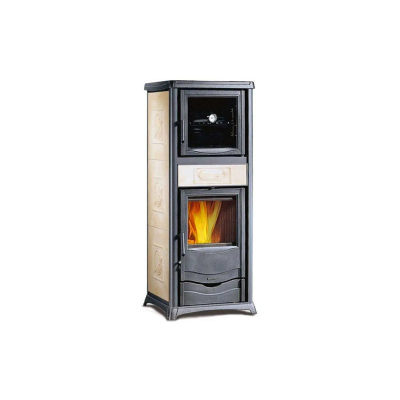 Termostufa a legna con forno TERMOROSSELLA PLUS FORNO DSA La Nordica Extraflame