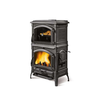 Stufa a Legna in ghisa smaltata ISOTTA FORNO EVO La Nordica Extraflame